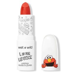 Wet n Wild Sesame Street “L is For Lipstick” Shade 1 (Red) (NWT)